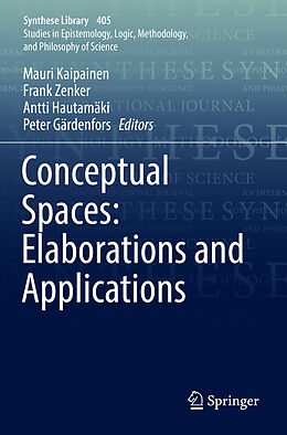 Couverture cartonnée Conceptual Spaces: Elaborations and Applications de 