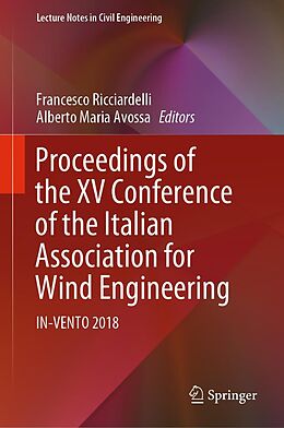 E-Book (pdf) Proceedings of the XV Conference of the Italian Association for Wind Engineering von 