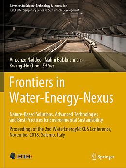 Kartonierter Einband Frontiers in Water-Energy-Nexus Nature-Based Solutions, Advanced Technologies and Best Practices for Environmental Sustainability von 