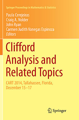 Kartonierter Einband Clifford Analysis and Related Topics von 