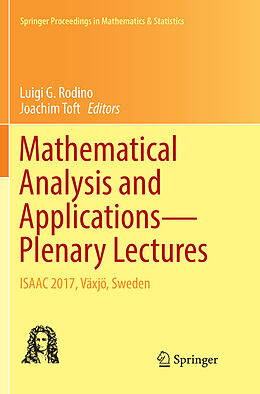 Kartonierter Einband Mathematical Analysis and Applications Plenary Lectures von 