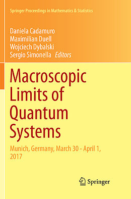 Kartonierter Einband Macroscopic Limits of Quantum Systems von 
