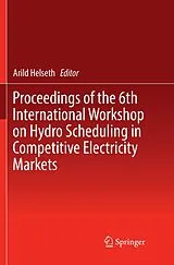 Kartonierter Einband (Kt) Proceedings of the 6th International Workshop on Hydro Scheduling in Competitive Electricity Markets von 