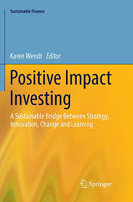 Couverture cartonnée Positive Impact Investing de 