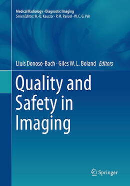 Couverture cartonnée Quality and Safety in Imaging de 