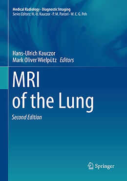 Couverture cartonnée MRI of the Lung de 