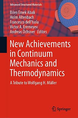 E-Book (pdf) New Achievements in Continuum Mechanics and Thermodynamics von 