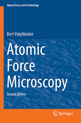 Couverture cartonnée Atomic Force Microscopy de Bert Voigtländer