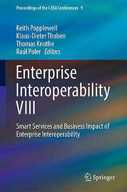 Livre Relié Enterprise Interoperability VIII de 