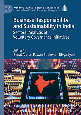 Couverture cartonnée Business Responsibility and Sustainability in India de 