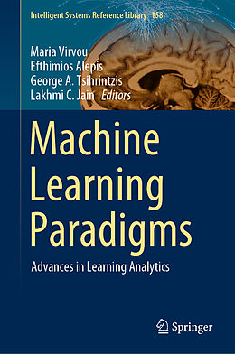 Livre Relié Machine Learning Paradigms de 