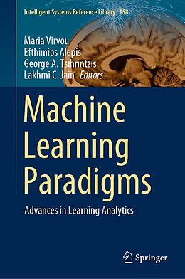 eBook (pdf) Machine Learning Paradigms de 