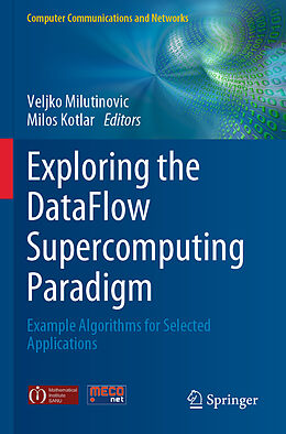 Couverture cartonnée Exploring the DataFlow Supercomputing Paradigm de 