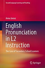 eBook (pdf) English Pronunciation in L2 Instruction de Anna Jarosz