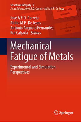 Livre Relié Mechanical Fatigue of Metals de 