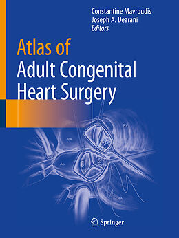 Couverture cartonnée Atlas of Adult Congenital Heart Surgery de 