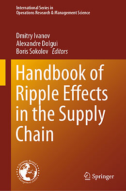 Livre Relié Handbook of Ripple Effects in the Supply Chain de 