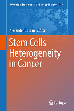 Fester Einband Stem Cells Heterogeneity in Cancer von 
