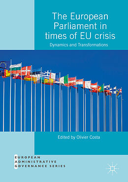 Couverture cartonnée The European Parliament in Times of EU Crisis de 