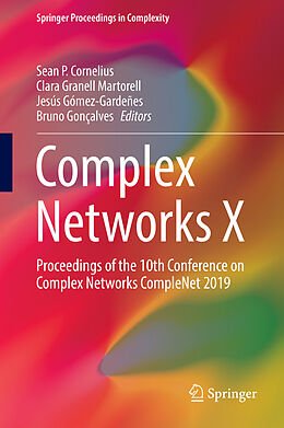 Fester Einband Complex Networks X von 