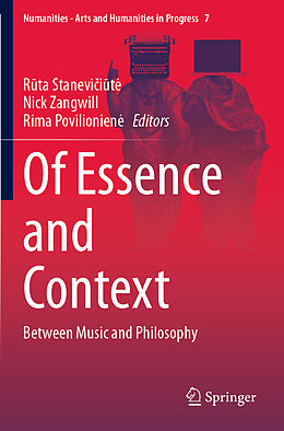 Couverture cartonnée Of Essence and Context de 