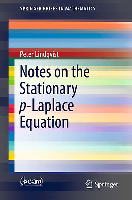 Kartonierter Einband Notes on the Stationary p-Laplace Equation von Peter Lindqvist