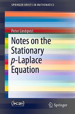 E-Book (pdf) Notes on the Stationary p-Laplace Equation von Peter Lindqvist