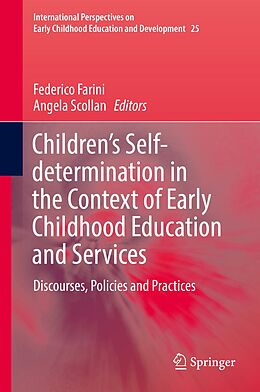 E-Book (pdf) Children's Self-determination in the Context of Early Childhood Education and Services von 