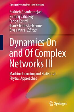 E-Book (pdf) Dynamics On and Of Complex Networks III von 