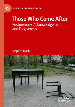 Couverture cartonnée Those Who Come After de Stephen Frosh