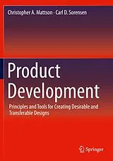 Kartonierter Einband Product Development von Christopher A. Mattson, Carl D. Sorensen