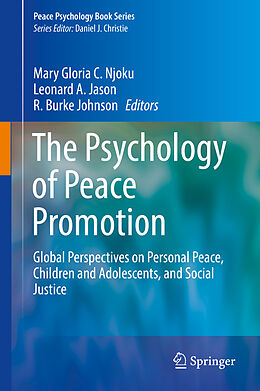 Livre Relié The Psychology of Peace Promotion de 