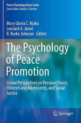 Couverture cartonnée The Psychology of Peace Promotion de 