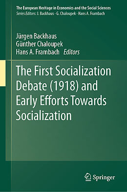 Livre Relié The First Socialization Debate (1918) and Early Efforts Towards Socialization de 