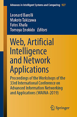 Kartonierter Einband Web, Artificial Intelligence and Network Applications von 
