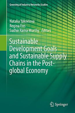 E-Book (pdf) Sustainable Development Goals and Sustainable Supply Chains in the Post-global Economy von 