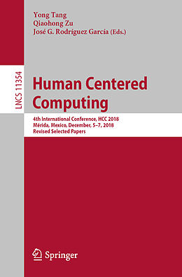 Kartonierter Einband Human Centered Computing von 