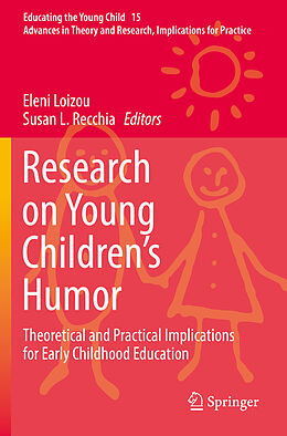 Couverture cartonnée Research on Young Children s Humor de 