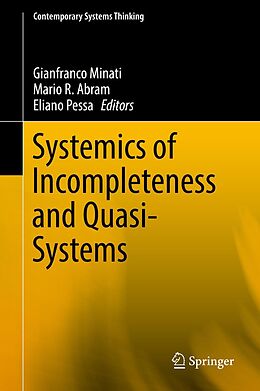 E-Book (pdf) Systemics of Incompleteness and Quasi-Systems von 