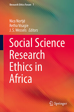 Fester Einband Social Science Research Ethics in Africa von 