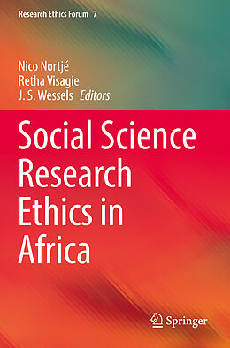 Kartonierter Einband Social Science Research Ethics in Africa von 