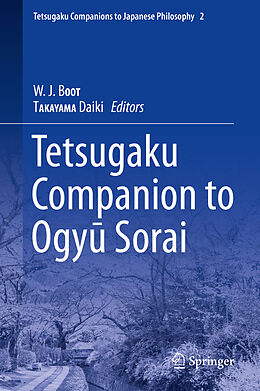 Livre Relié Tetsugaku Companion to Ogyu Sorai de 