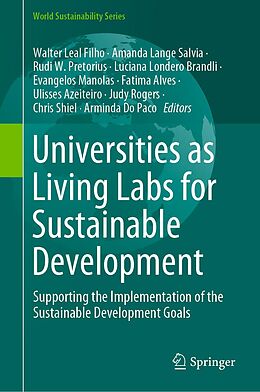 eBook (pdf) Universities as Living Labs for Sustainable Development de 