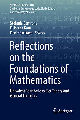 Fester Einband Reflections on the Foundations of Mathematics von 