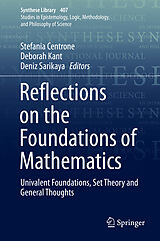 eBook (pdf) Reflections on the Foundations of Mathematics de 