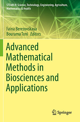 Couverture cartonnée Advanced Mathematical Methods in Biosciences and Applications de 