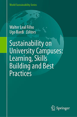Livre Relié Sustainability on University Campuses: Learning, Skills Building and Best Practices de 