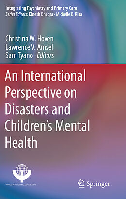 Couverture cartonnée An International Perspective on Disasters and Children's Mental Health de 