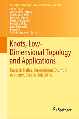 Fester Einband Knots, Low-Dimensional Topology and Applications von 