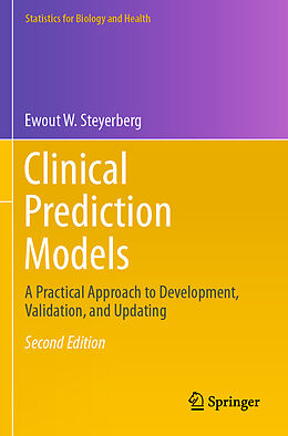 Couverture cartonnée Clinical Prediction Models de Ewout W. Steyerberg